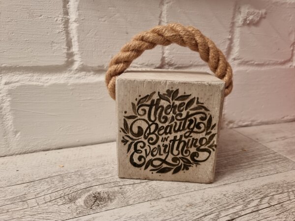 Türstopper Lärch There is beauty in Everything