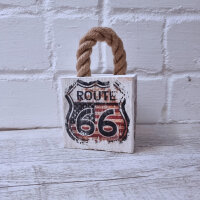 Türstopper Route 66 Used Look