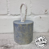 Türstopper Beton aRT© used style Blue