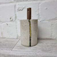 Türstopper Beton und Eiche